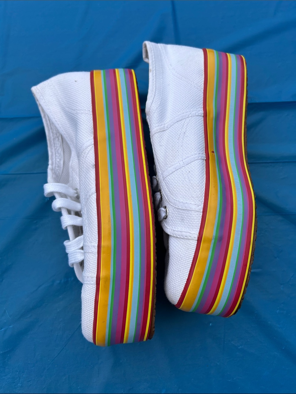 Superga Size 5M Platform Sneakers